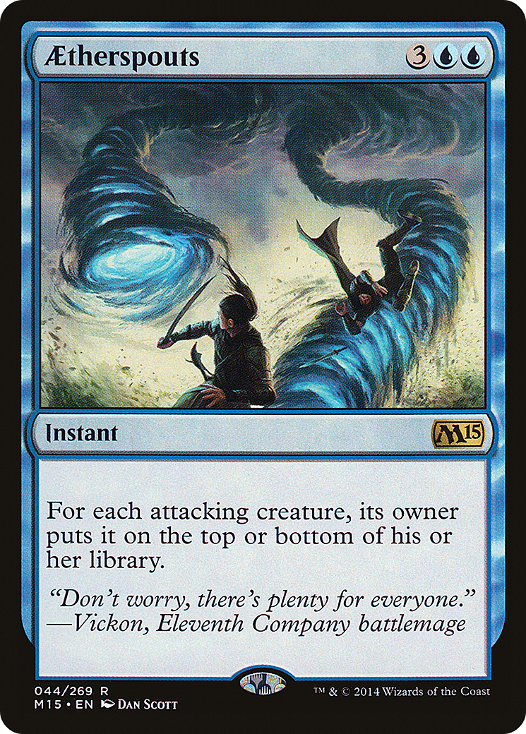 Aetherspouts (M15-044) [Magic 2015] Foil MTG Single Wizards of the Coast