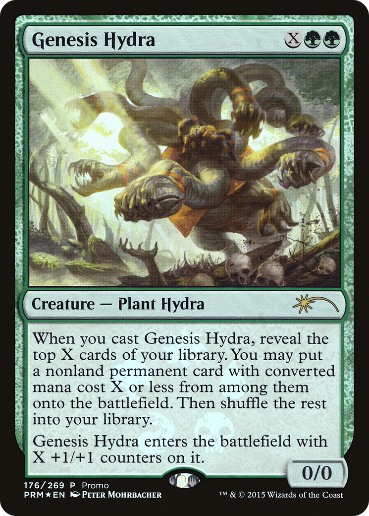 Genesis Hydra (MEDIA-176) [Magic 2015 Promos] Foil MTG Single Wizards of the Coast