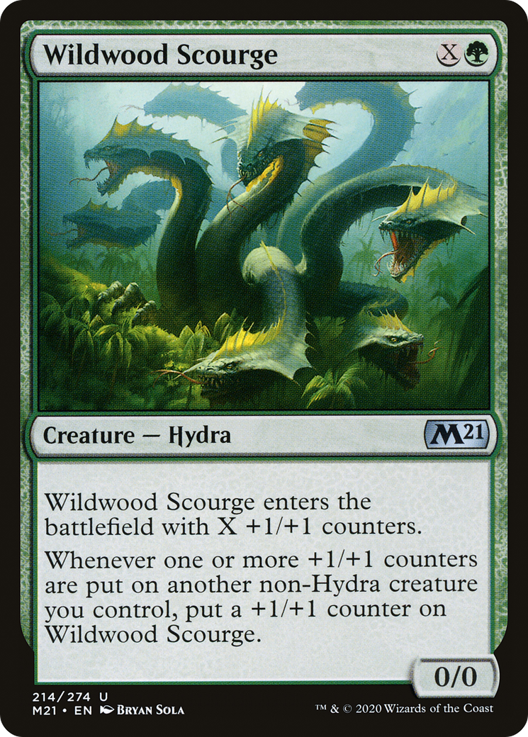 Wildwood Scourge (M21-214) [Core Set 2021] Foil MTG Single Wizards of the Coast