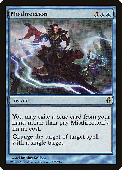 Misdirection (CNS-102) [Conspiracy] MTG Single Wizards of the Coast