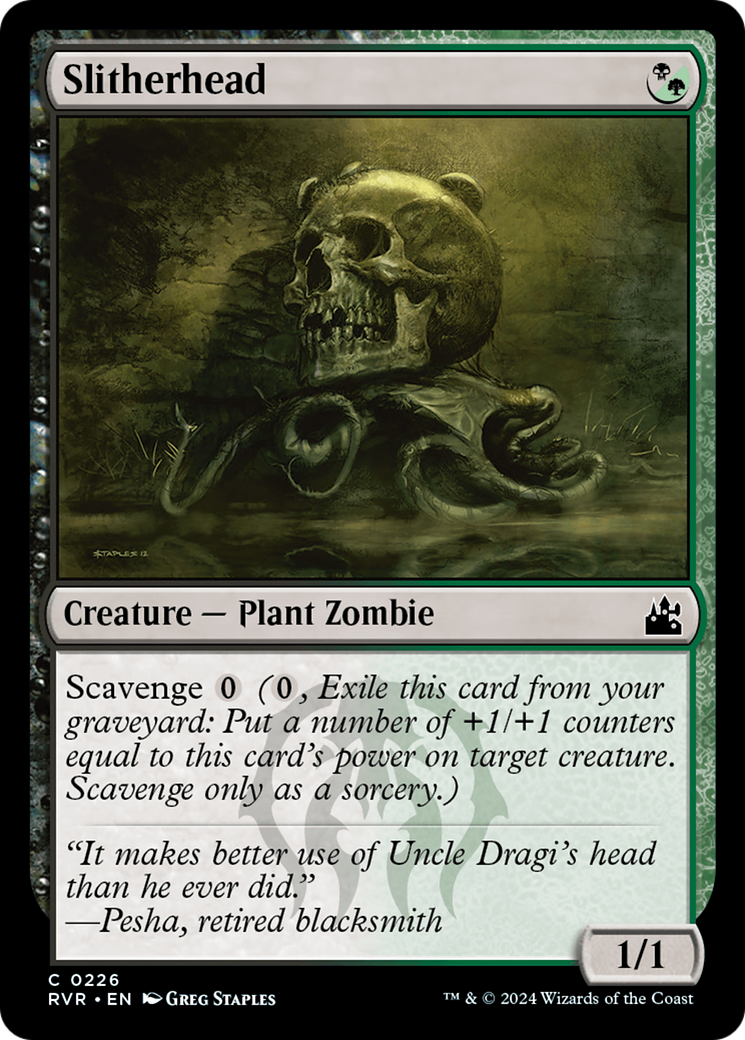 Slitherhead (RVR-226) [Ravnica Remastered] Foil MTG Single Wizards of the Coast