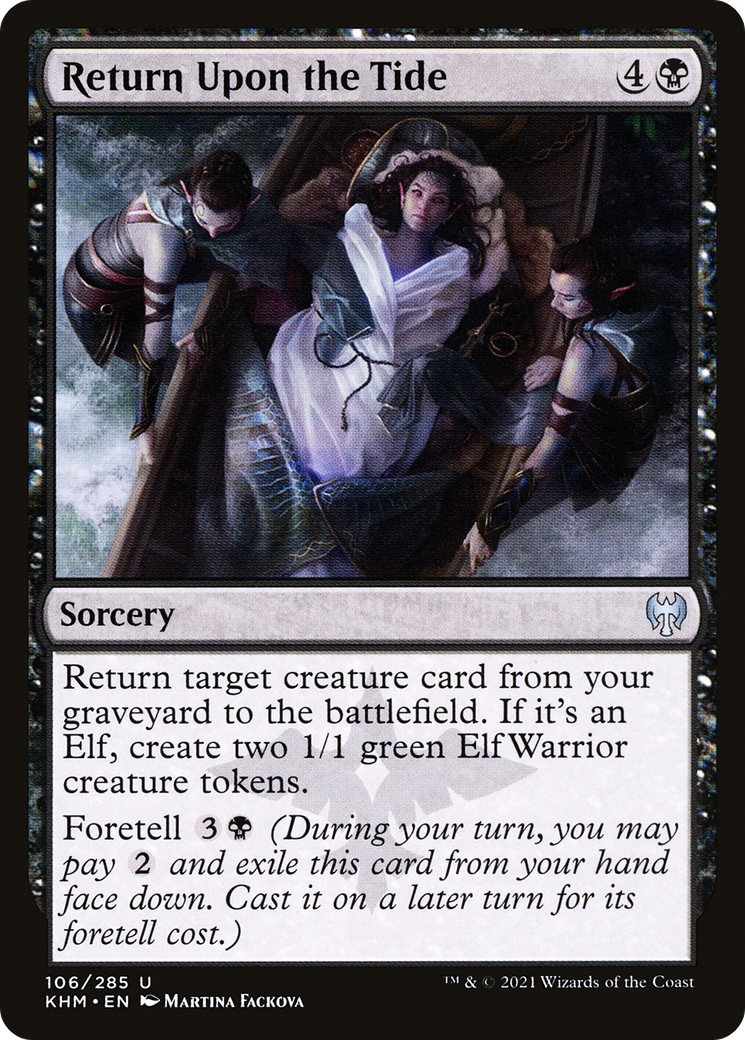 Return Upon the Tide (KHM-106) [Kaldheim] MTG Single Wizards of the Coast