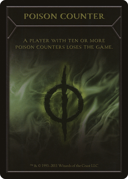 Poison Counter (NPH-005) [Tokens] New Phyrexia Tokens MTG Single Wizards of the Coast