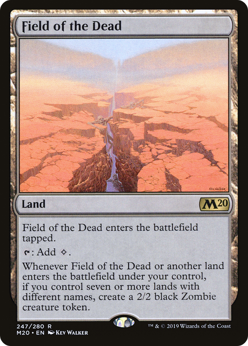 Field of the Dead (M20-247) [Core Set 2020] MTG Single Wizards of the Coast