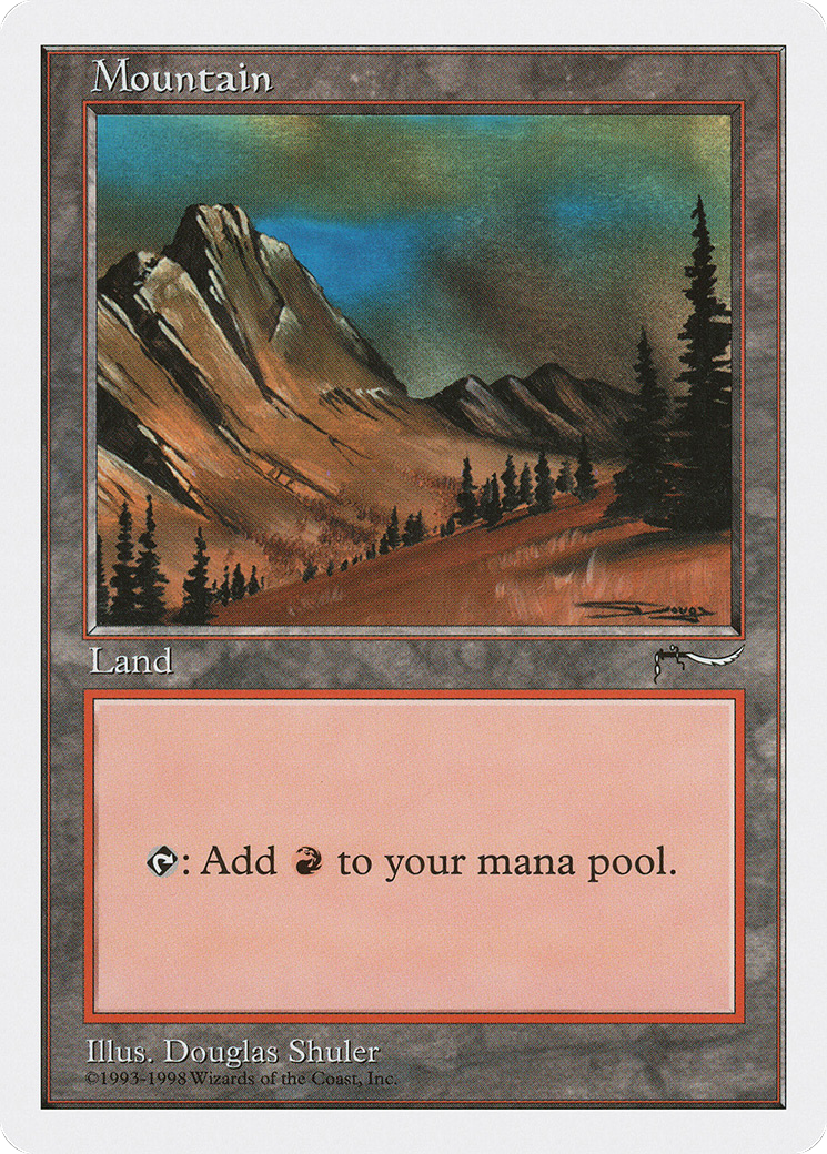 Mountain (ATH-082) [Anthologies] MTG Single Wizards of the Coast