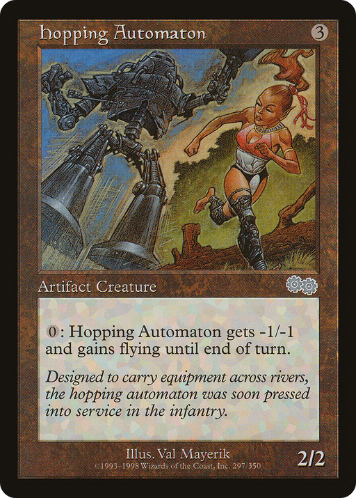 Hopping Automaton (USG-297) [Urza's Saga] MTG Single Wizards of the Coast