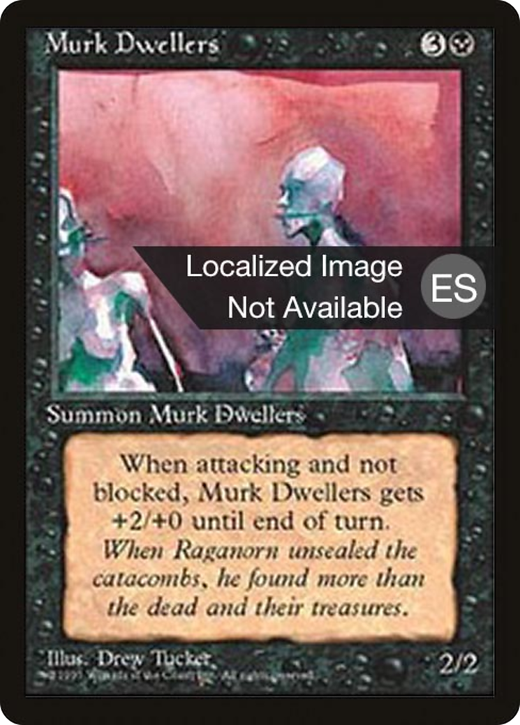 Murk Dwellers (4BB-148) [Fourth Edition Foreign Black Border] MTG Single Wizards of the Coast