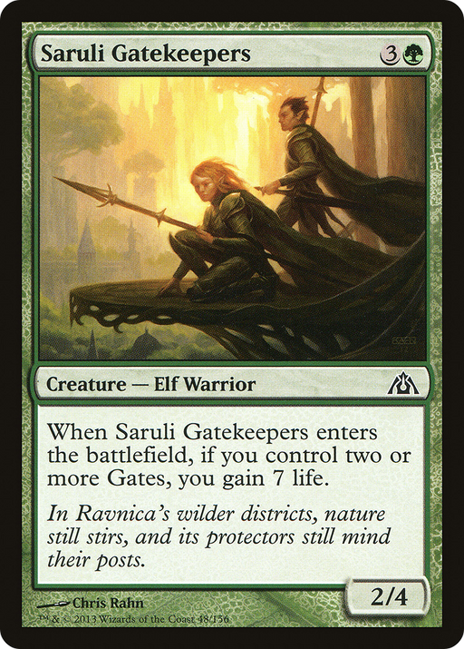 Saruli Gatekeepers (DGM-048) [Dragon's Maze] MTG Single Wizards of the Coast