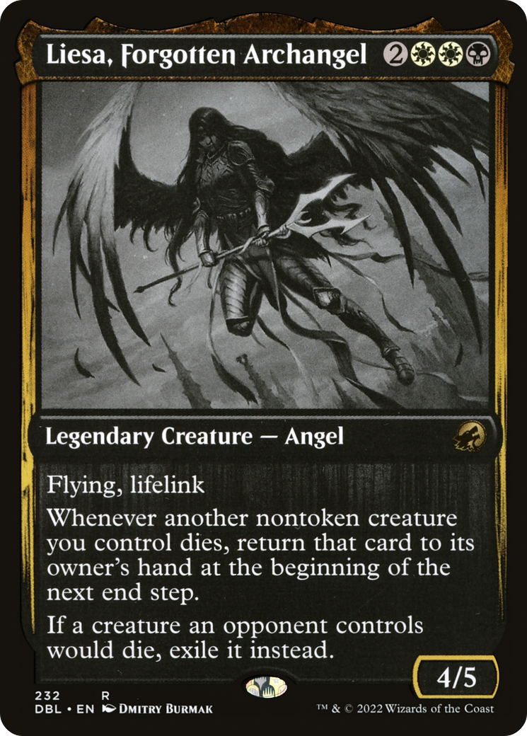 Liesa, Forgotten Archangel (DBL-232) [Innistrad: Double Feature] MTG Single Wizards of the Coast