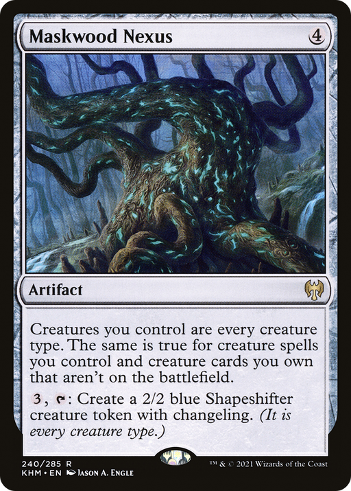 Maskwood Nexus (KHM-240) [Kaldheim] MTG Single Wizards of the Coast