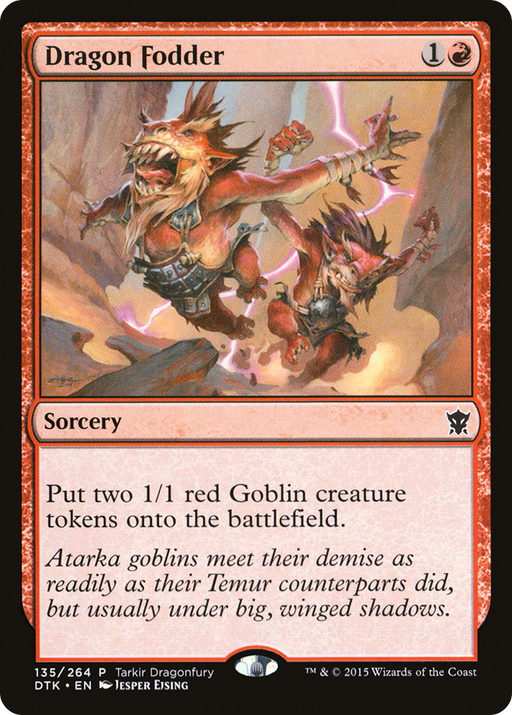 Dragon Fodder (TDP-135) [Tarkir Dragonfury] MTG Single Wizards of the Coast