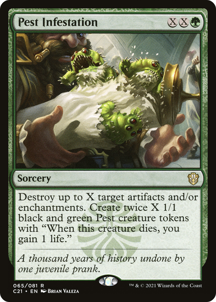 Pest Infestation (C21-065) [Commander 2021] MTG Single Wizards of the Coast