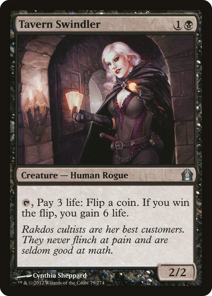 Tavern Swindler (RTR-079) [Return to Ravnica] Foil MTG Single Wizards of the Coast