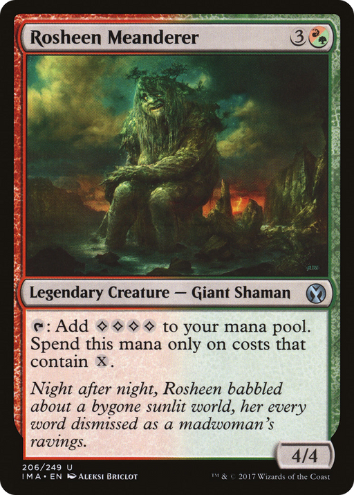 Rosheen Meanderer (IMA-206) [Iconic Masters] Foil MTG Single Wizards of the Coast