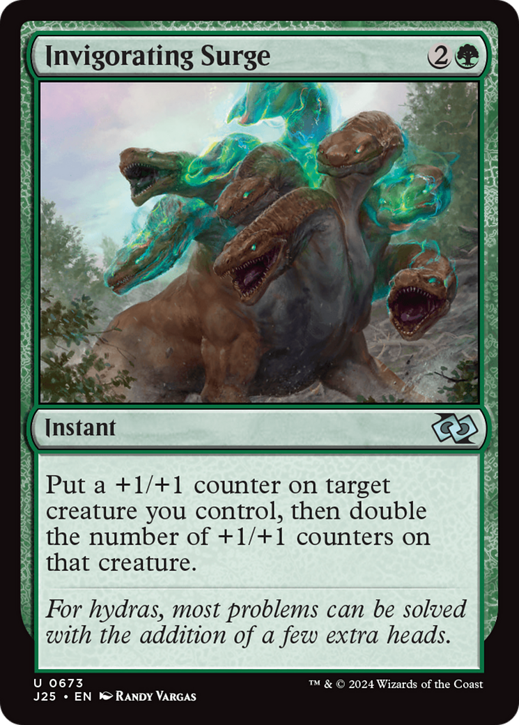 Invigorating Surge (J25-673) [Foundations Jumpstart] MTG Single Wizards of the Coast