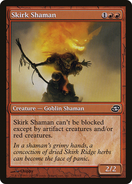 Skirk Shaman (PLC-123) [Planar Chaos] (colorshifted) MTG Single Planar Chaos