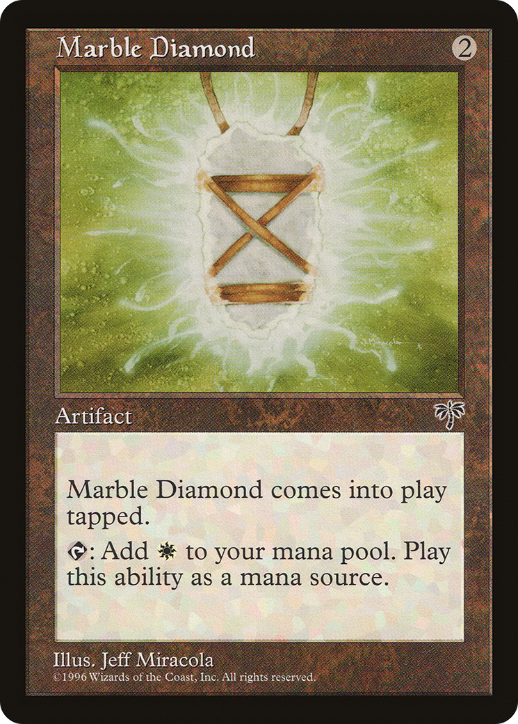 Marble Diamond (MIR-310) [Mirage] MTG Single Wizards of the Coast