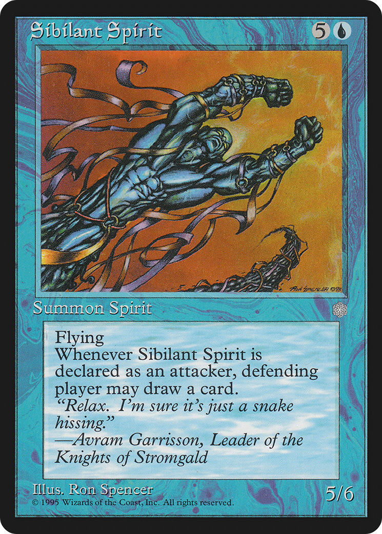 Sibilant Spirit (ICE-097) [Ice Age] MTG Single Wizards of the Coast