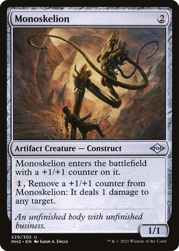 Monoskelion (MH2-229) [Modern Horizons 2] Foil MTG Single Modern Horizons 2