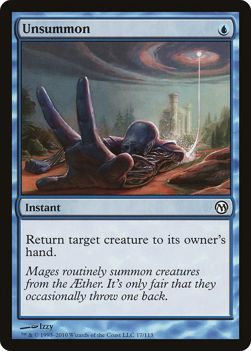 Unsummon (DPA-017) [Misc] Duels of the Planeswalkers MTG Single Wizards of the Coast