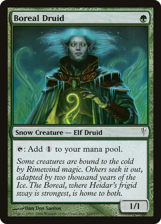 Boreal Druid (CSP-105) [Coldsnap] MTG Single Wizards of the Coast