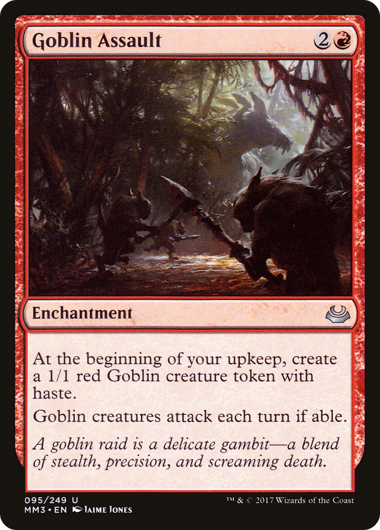 Goblin Assault (MM3-095) [Modern Masters 2017] Foil MTG Single Modern Masters 2017