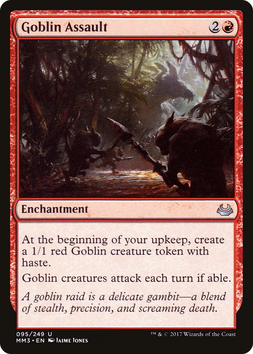 Goblin Assault (MM3-095) [Modern Masters 2017] MTG Single Modern Masters 2017