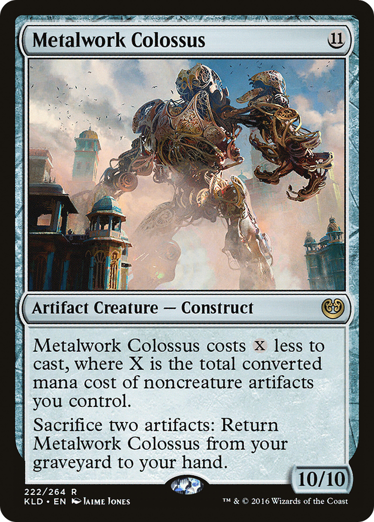 Metalwork Colossus (KLD-222) [Kaladesh] Foil MTG Single Wizards of the Coast