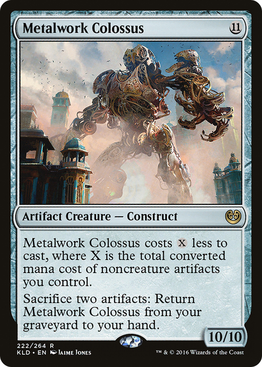 Metalwork Colossus (KLD-222) [Kaladesh] Foil MTG Single Wizards of the Coast