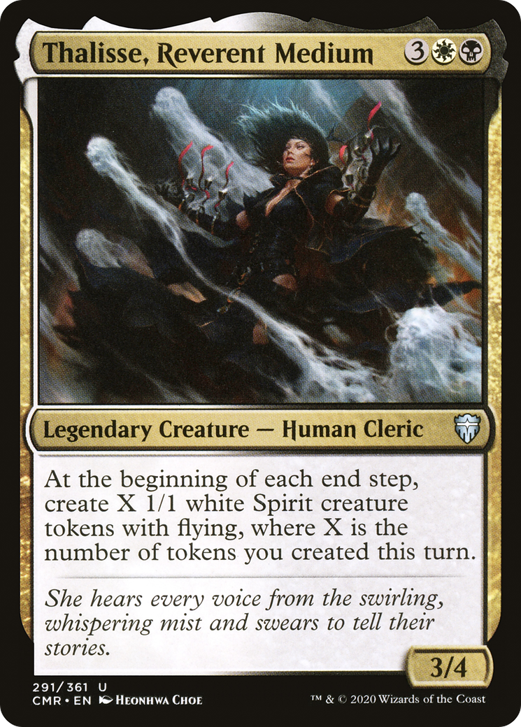 Thalisse, Reverent Medium (CMR-291) [Commander Legends] MTG Single Wizards of the Coast