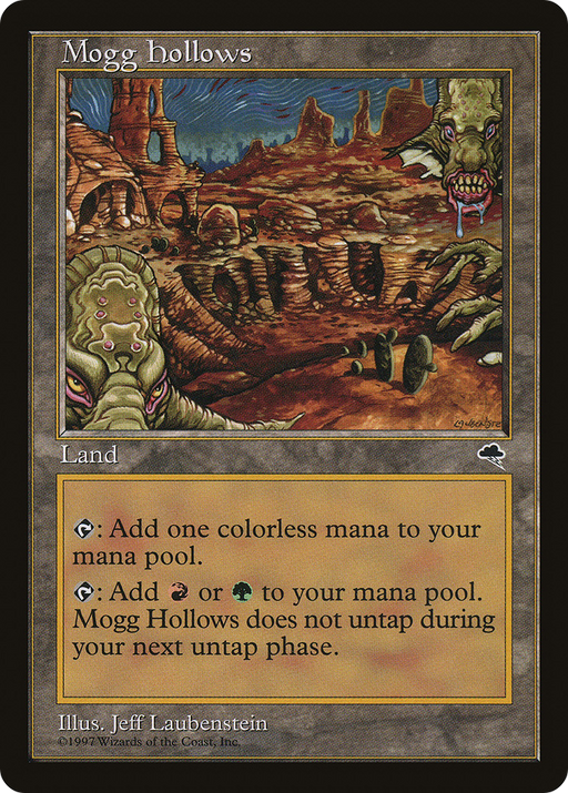 Mogg Hollows (TMP-320) [Tempest] MTG Single Wizards of the Coast