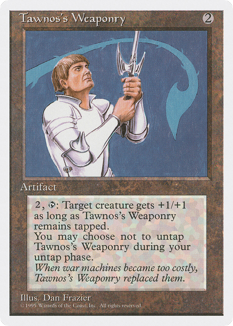 Tawnos's Weaponry (4ED-349) [Fourth Edition] MTG Single Wizards of the Coast