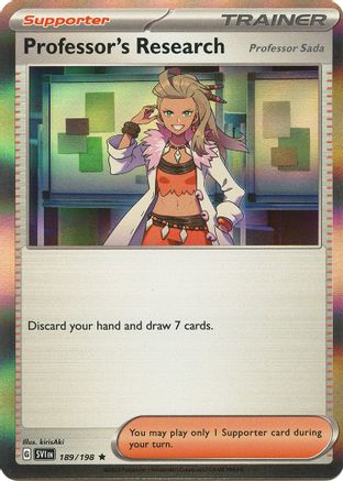 Professor's Research - 189/198 Reverse Holofoil [SV: Base Set] Pokemon Single Pokémon