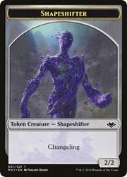 Shapeshifter // Myr Double-Sided Token [Tokens] Modern Horizons Tokens MTG Single Magic: The Gathering