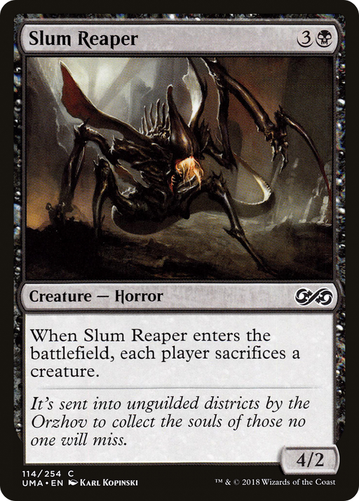 Slum Reaper (UMA-114) [Ultimate Masters] Foil MTG Single Wizards of the Coast