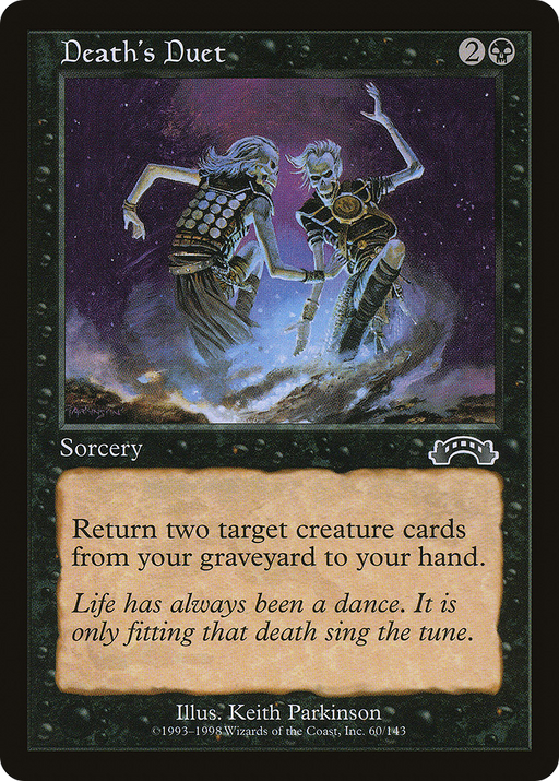 Death's Duet (EXO-060) [Exodus] MTG Single Wizards of the Coast