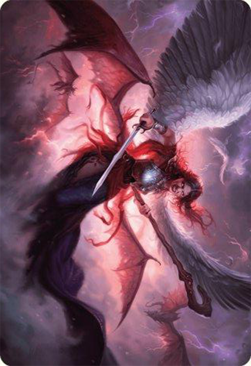 Kaalia of the Vast Art Card [Art Series] Modern Horizons 3 MTG Single Magic: The Gathering