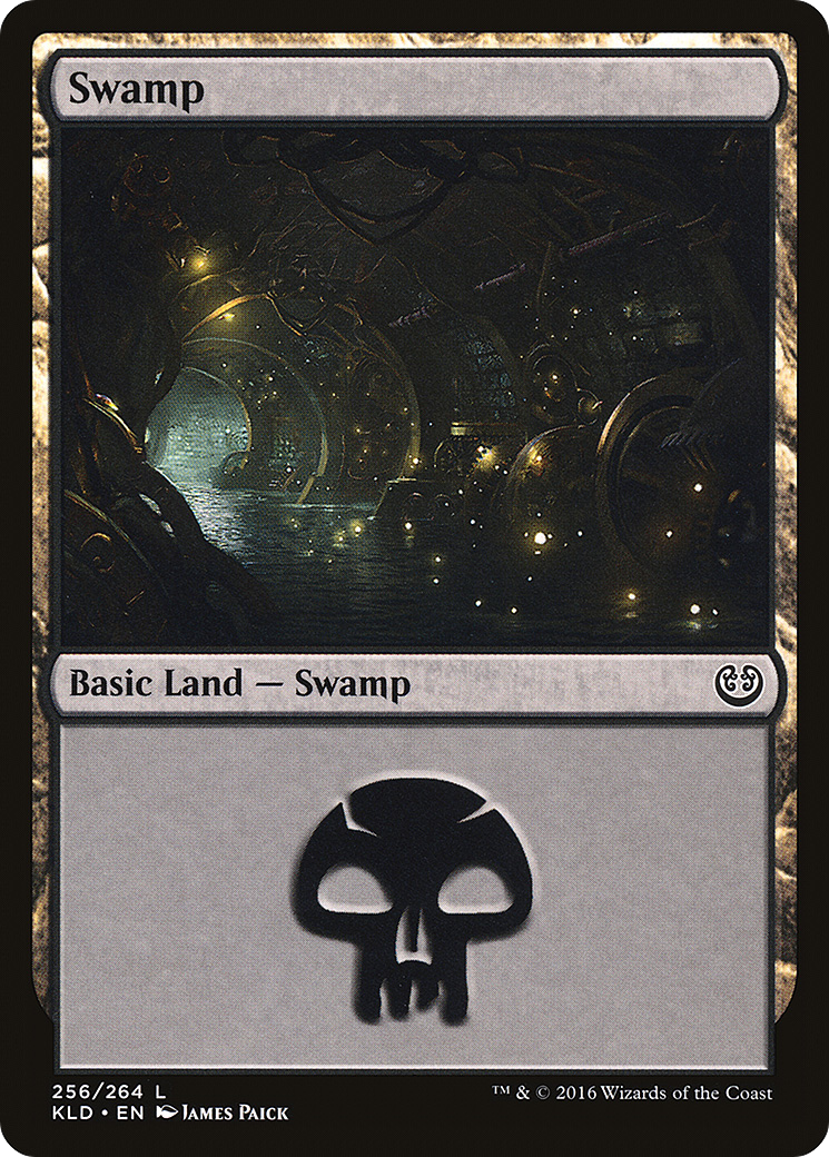 Swamp (KLD-256) [Kaladesh] Foil MTG Single Wizards of the Coast