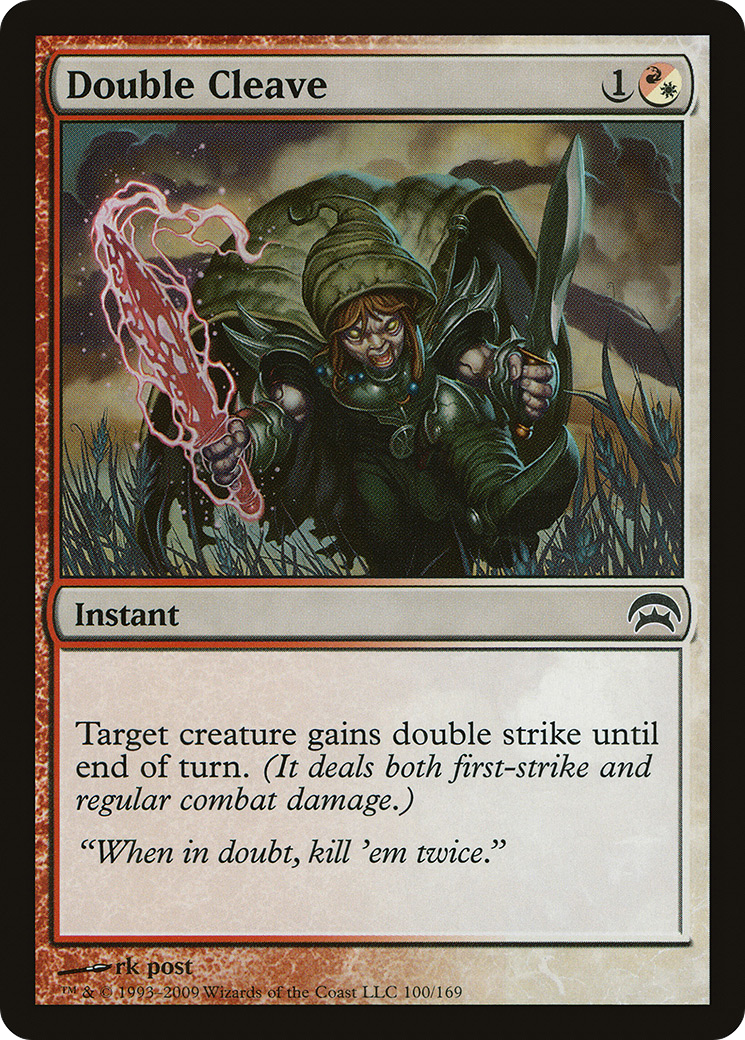 Double Cleave (HOP-100) [Misc] Planechase MTG Single Wizards of the Coast