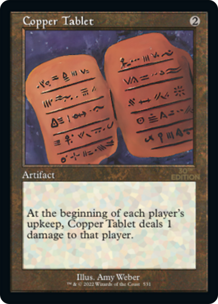 Copper Tablet (30A-531) [30th Anniversary Edition] MTG Single Wizards of the Coast