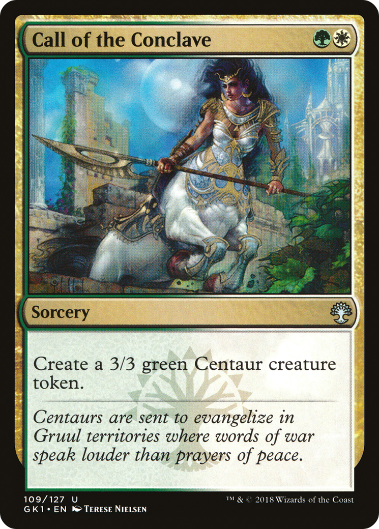 Call of the Conclave (GR1-109) [Misc] GRN Guild Kit MTG Single Wizards of the Coast