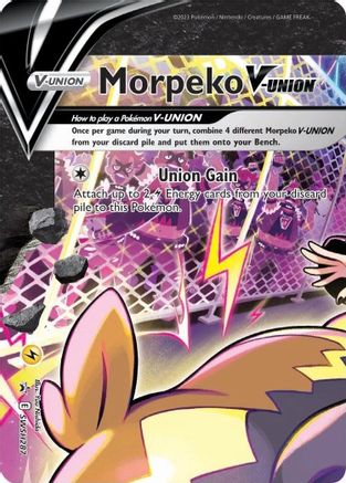 Morpeko V-Union - SWSH287 (SWSH287) Holofoil [Promos: SWSH Promo Cards] Pokemon Single Pokémon