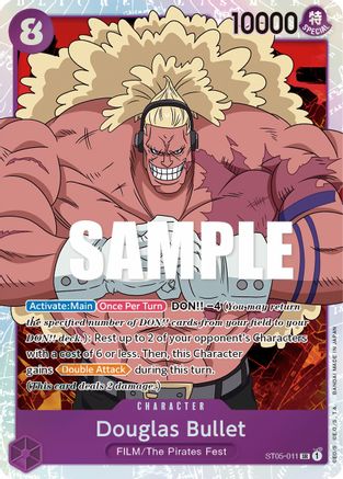 Douglas Bullet (ST05-011) [Starter Deck 5: Film Edition] Foil One Piece Single Bandai