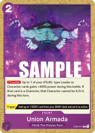 Union Armada (ST05-017) [Starter Deck 5: Film Edition] One Piece Single Bandai
