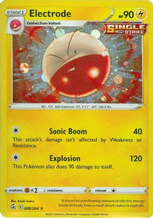 Electrode - 088/264 (Cosmos Holo) Holofoil [Misc: Cards & Products] Pokemon Single Pokémon