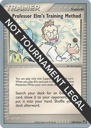 Professor Elm's Training Method - 2004 (Chris Fulop) (148) [World Championship Decks] Pokemon Single Pokémon