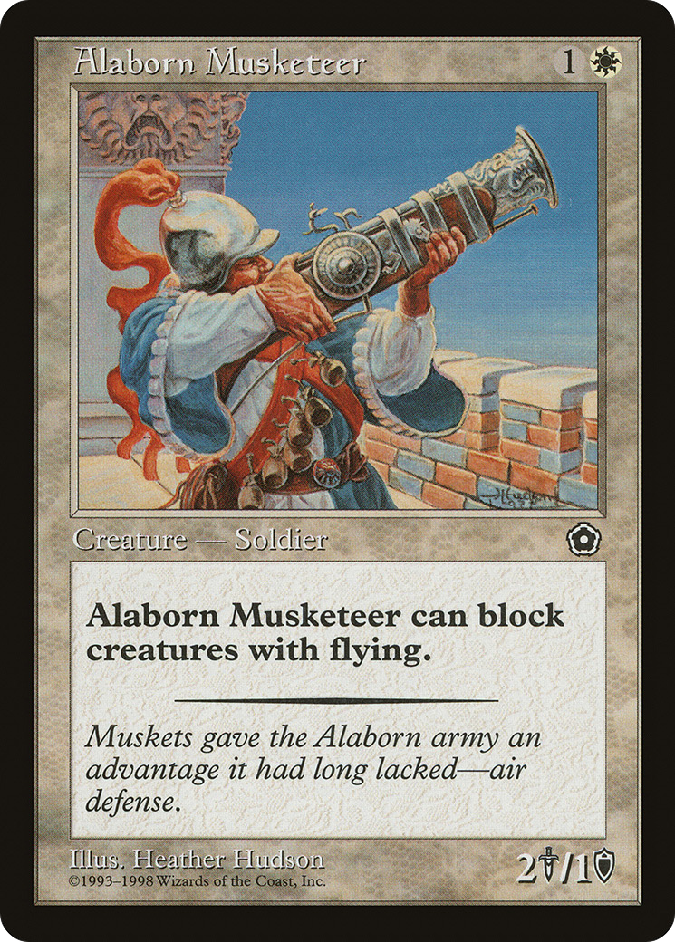 Alaborn Musketeer (P02-) [Misc] Portal Second Age MTG Single Wizards of the Coast