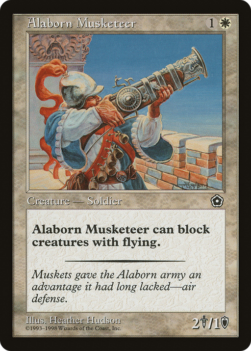 Alaborn Musketeer (P02-) [Misc] Portal Second Age MTG Single Wizards of the Coast