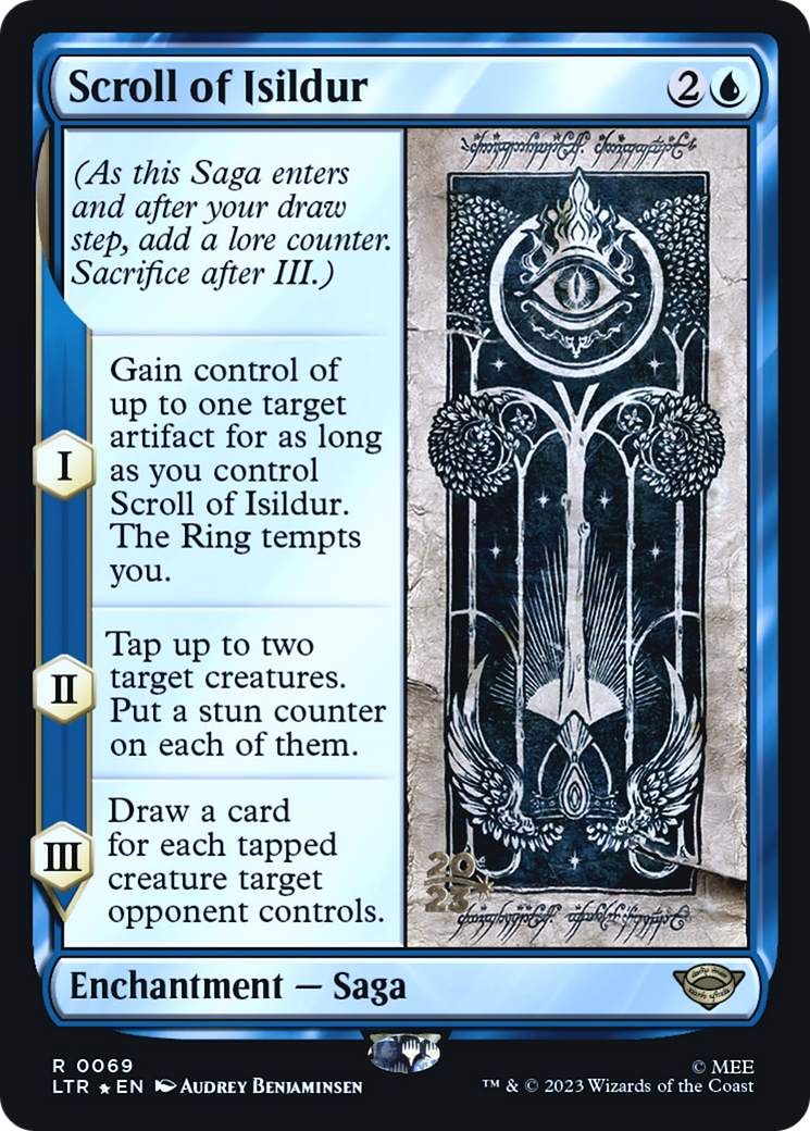 Scroll of Isildur (PRE-069) [Tales of Middle-earth Promos] Foil MTG Single Wizards of the Coast
