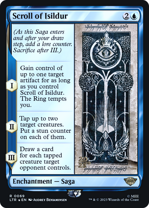 Scroll of Isildur (PRE-069) [Tales of Middle-earth Promos] Foil MTG Single Wizards of the Coast